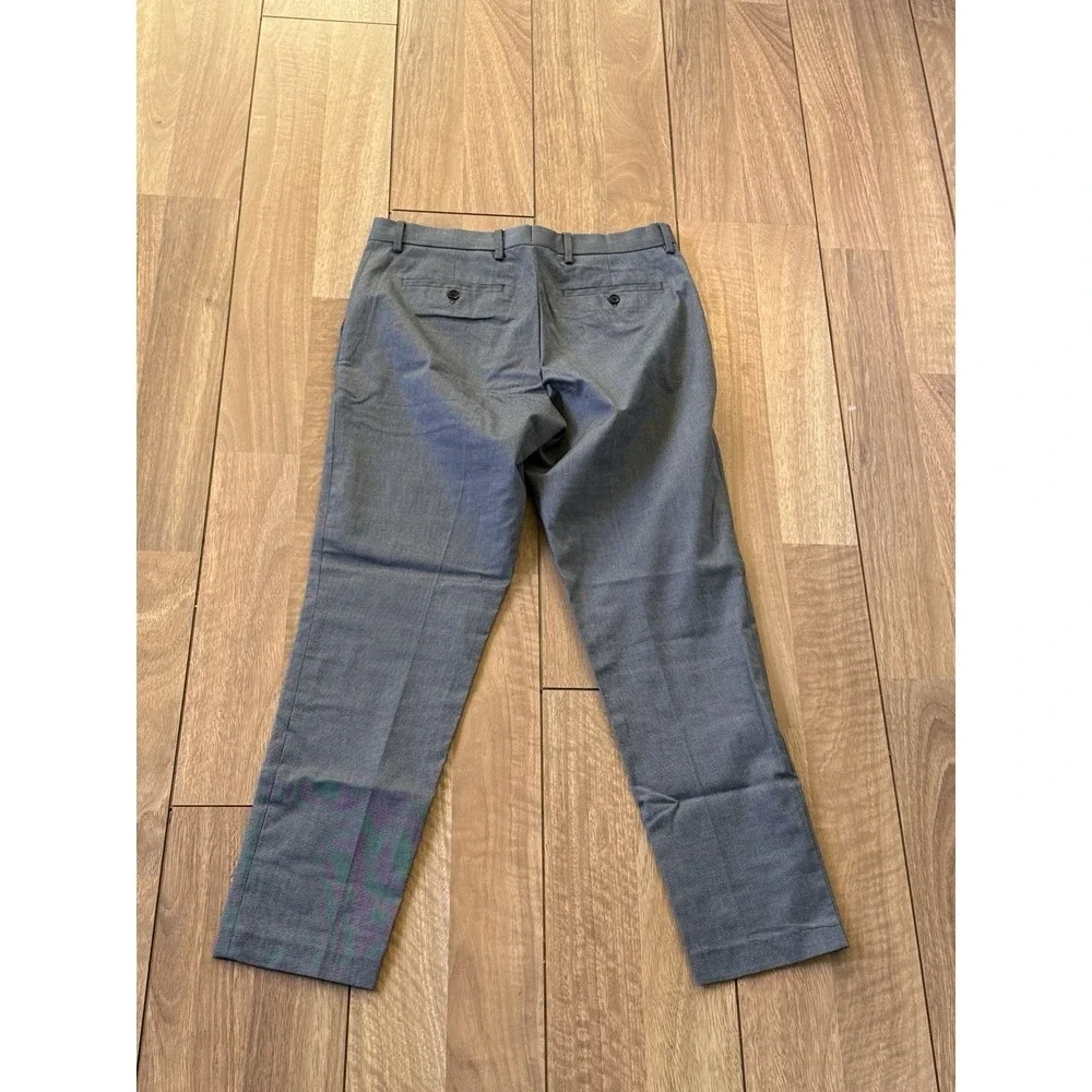 Men's Banana Republic Slim Fit Dress Pants Gray Size 32x32